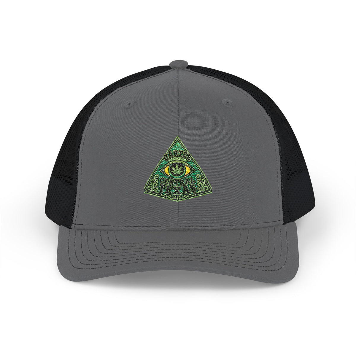 Central Texas Threads (All Seeing Eye) Trucker Cap, SnapBack, Embroidered