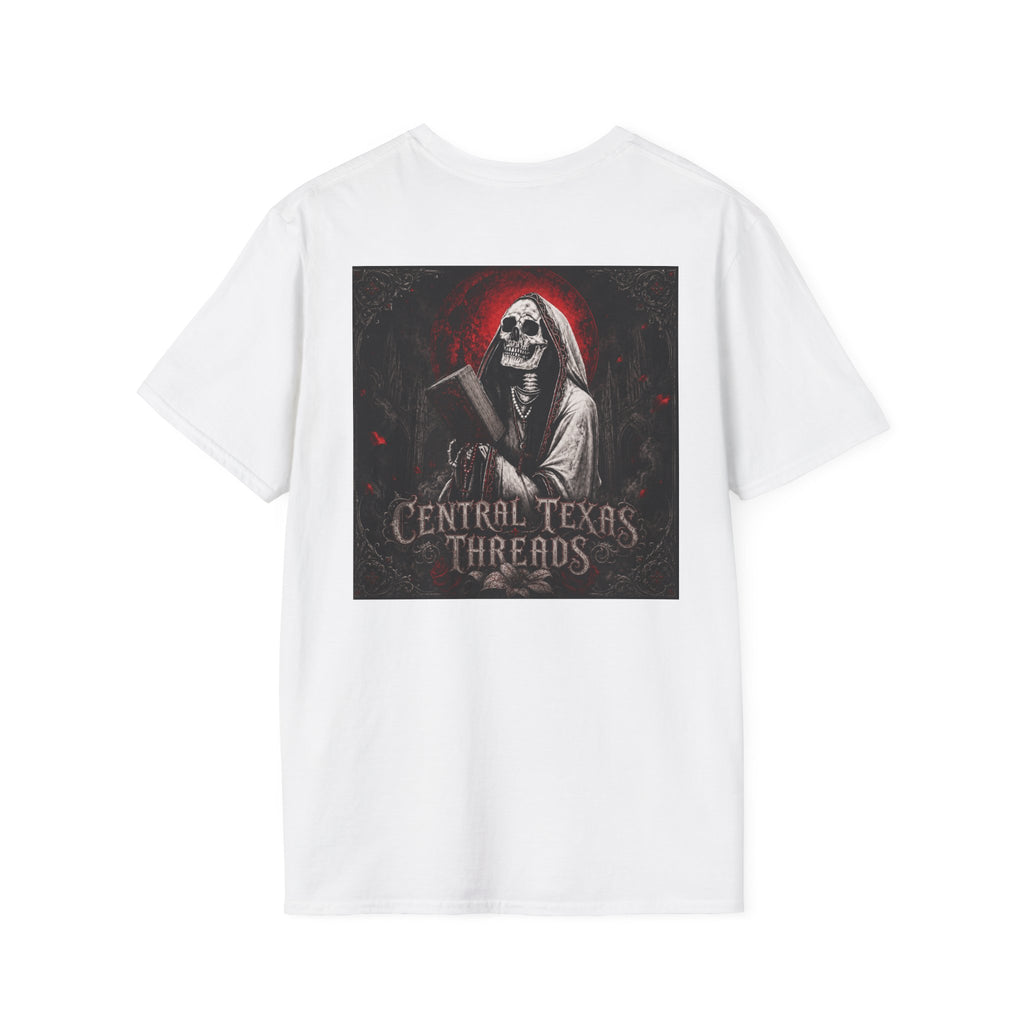 Central Texas Threads T-Shirt (Death Praying) White