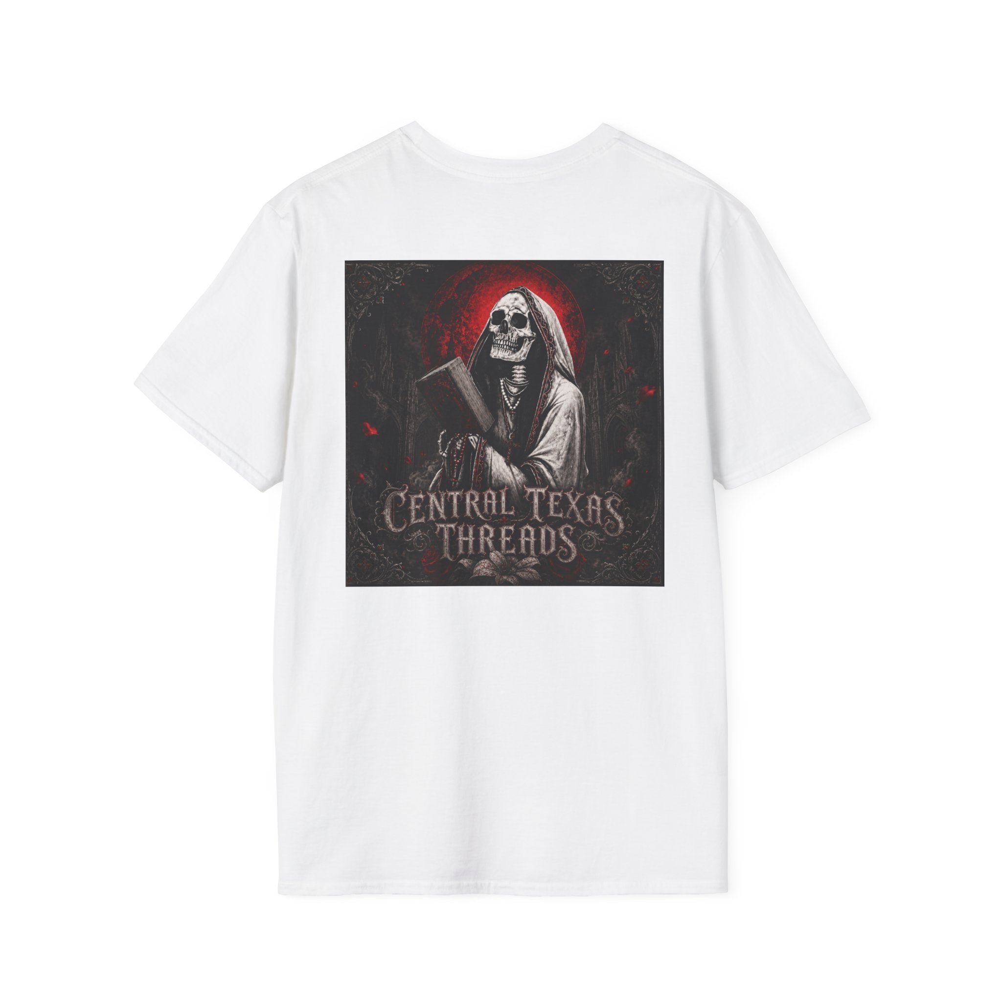 Central Texas Threads T-Shirt (Death Praying) White