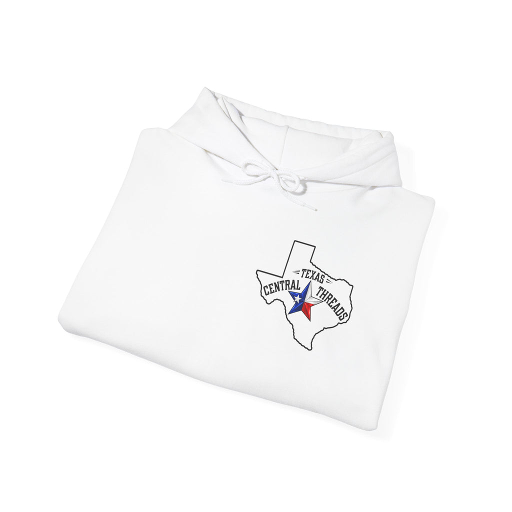 Central Texas Threads (Skull & Bones) White