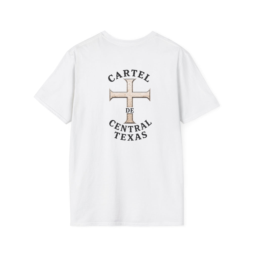 Central Texas Threads T-Shirt (Cross) White