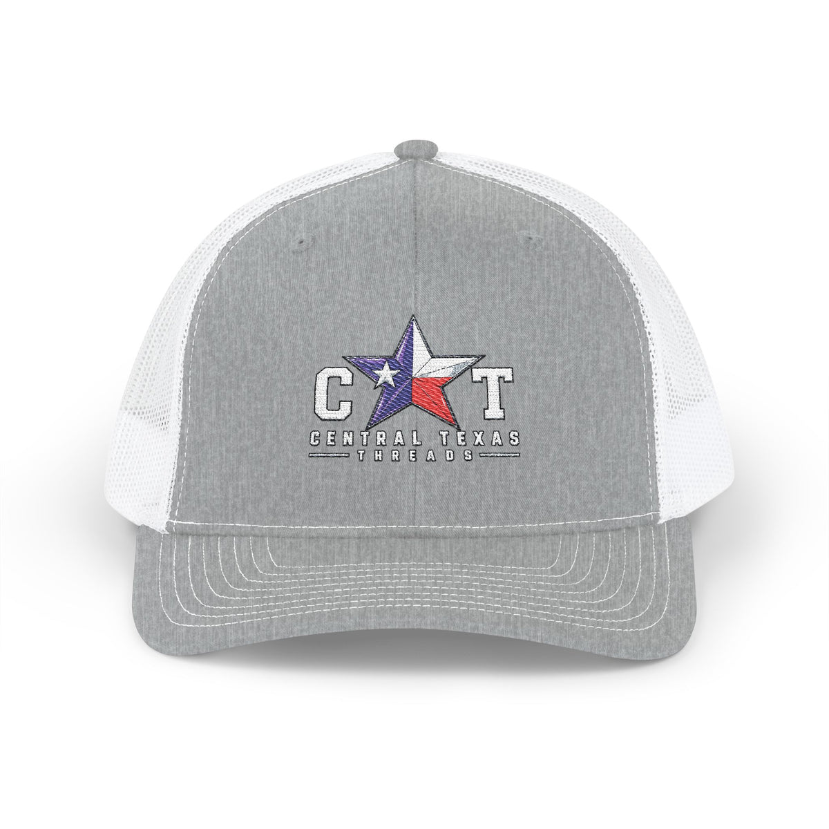 Central Texas Threads (CT Central Texas Threads) Trucker Cap, SnapBack, Embroidered