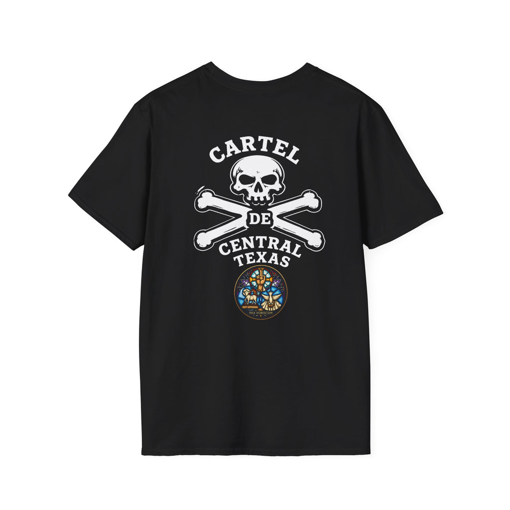 Central Texas Threads T-Shirt (Skull and Bones) Black