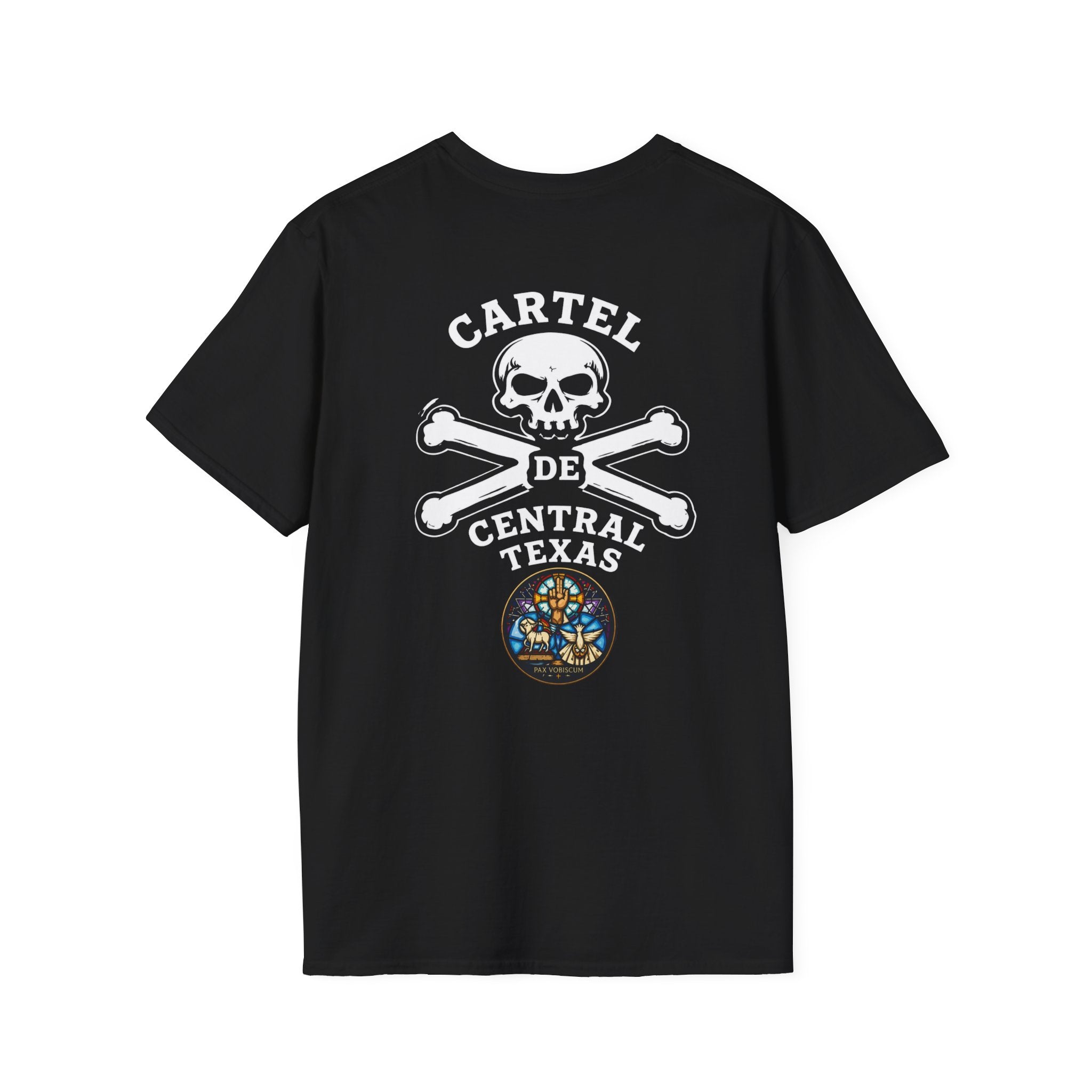Central Texas Threads T-Shirt (Skull and Bones) Black