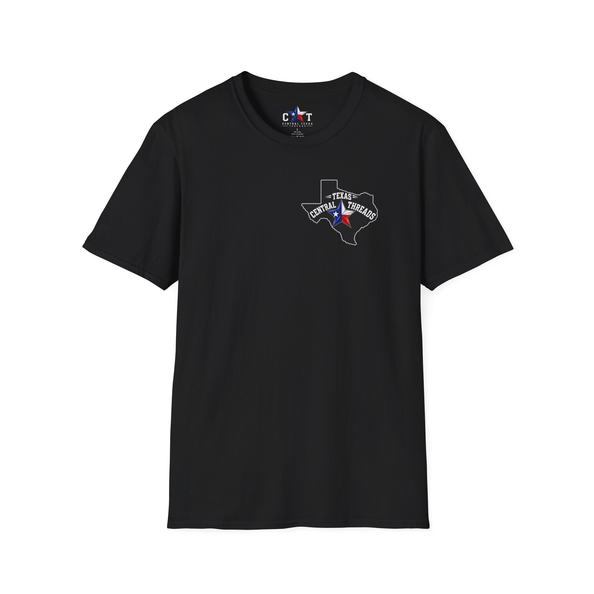 Central Texas Threads (Longhorn, AR-15, Texas Map) Black