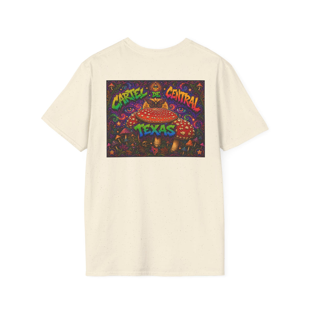 Central Texas Threads T-Shirt (Mushroom's, Psychedelic) Color's