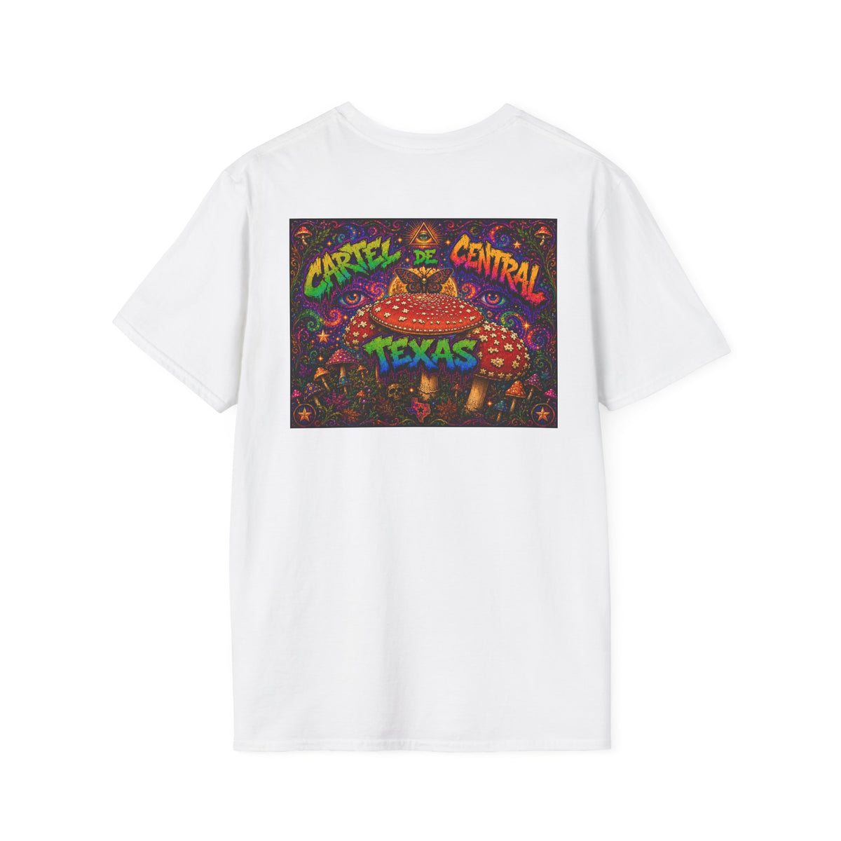 Central Texas Threads T-Shirt (Mushroom's, Psychedelic) Color's