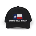 Central Texas Threads Snap Back Hat - DTF Style Black