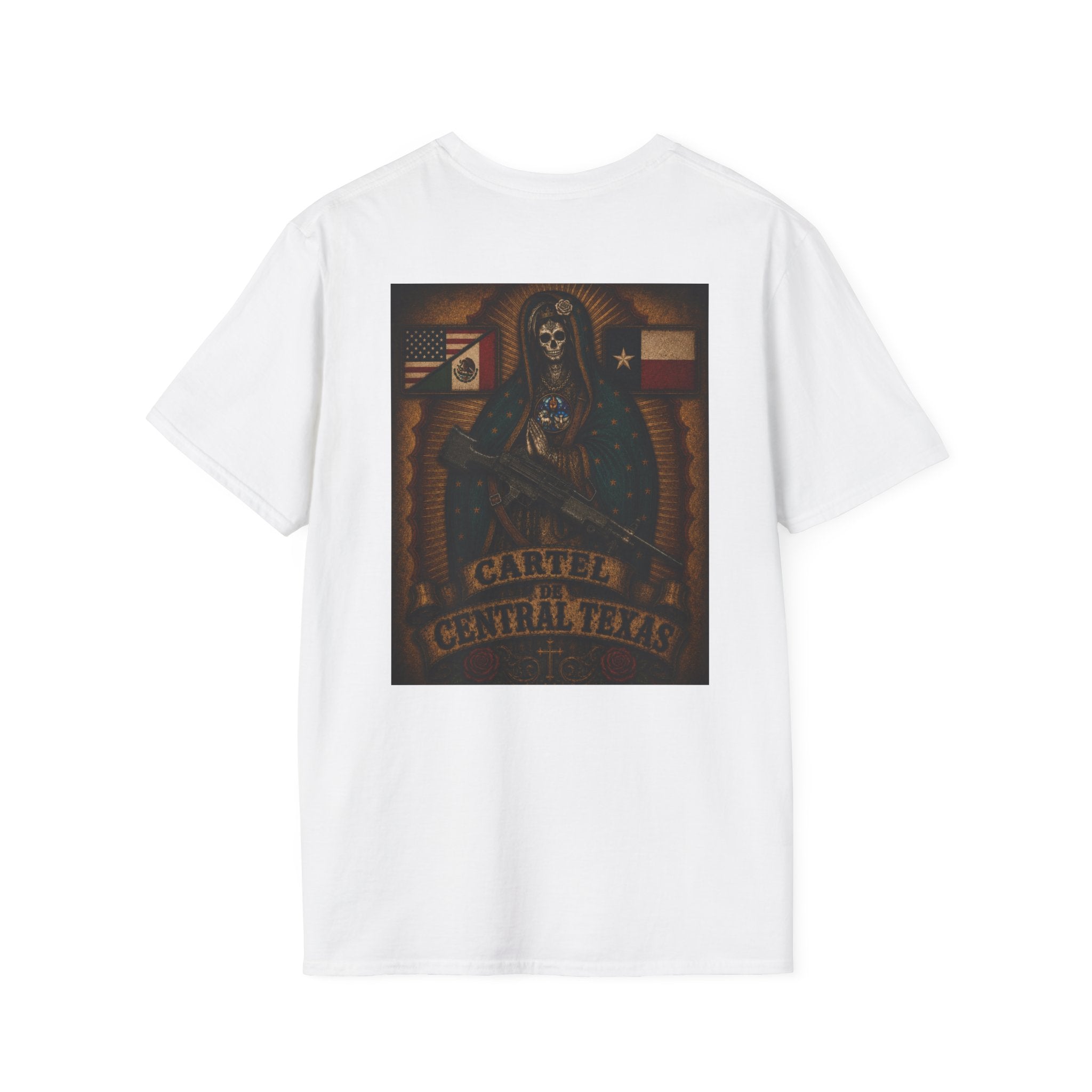 Texas Central Threads T-Shirt (Muerto) White