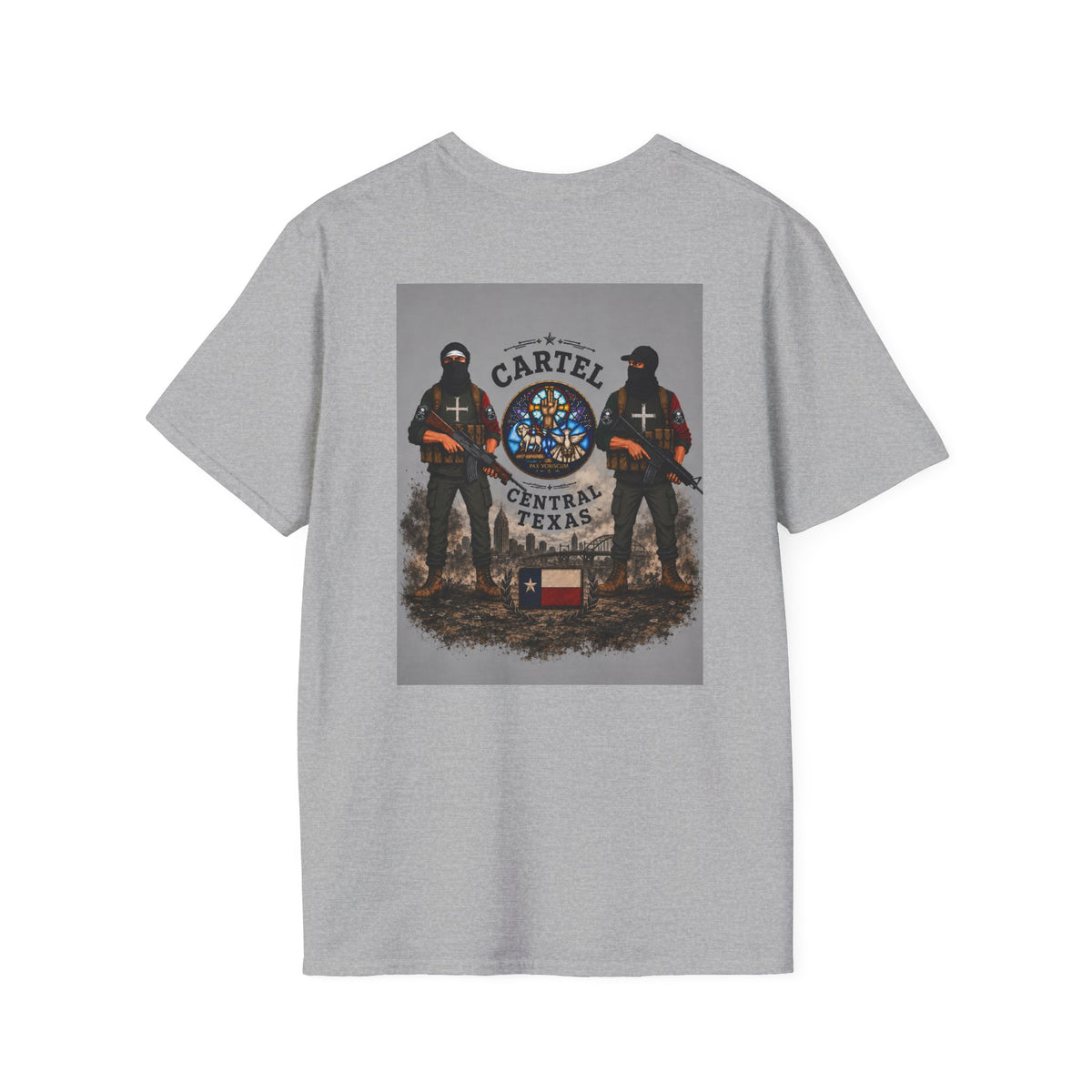 Central Texas Threads T-Shirt (Guerilla) Color's