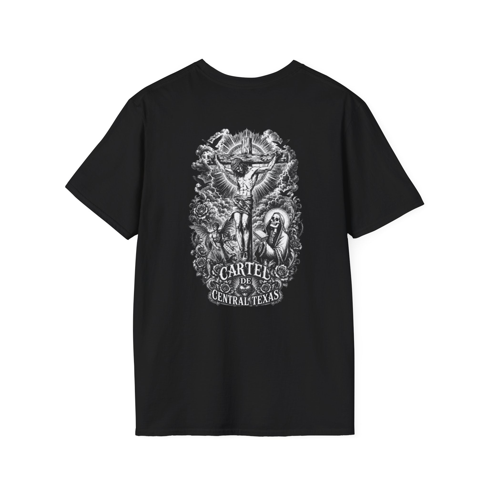 Central Texas Threads (Jesus On Cross Religious) Black