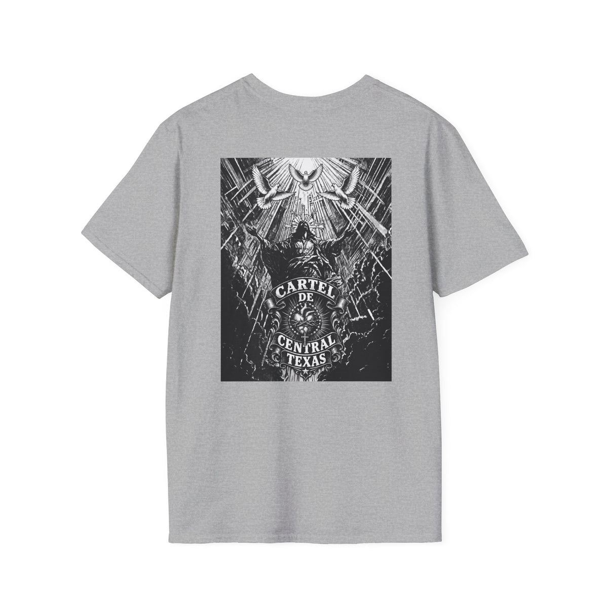 Central Texas Threads T-Shirt (Jesus In Clouds) Color's