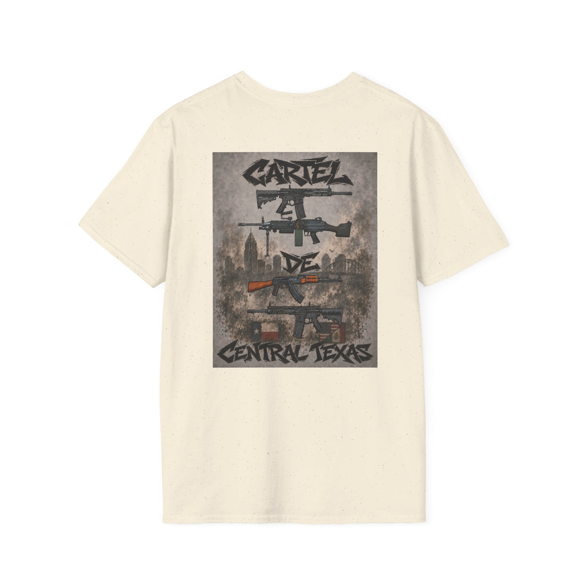 Central Texas Threads T-Shirt (AR15, AK47, M249) Color's