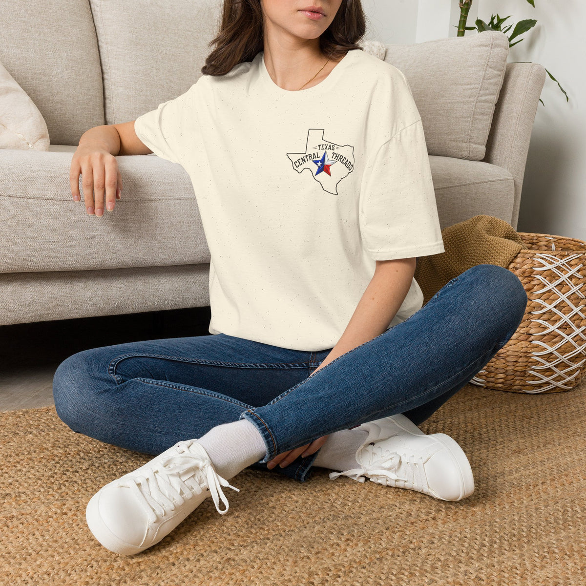 Central Texas Threads T-Shirt (Texas Map, Revolver) Color's