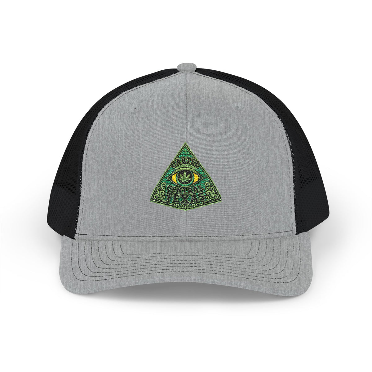 Central Texas Threads (All Seeing Eye) Trucker Cap, SnapBack, Embroidered