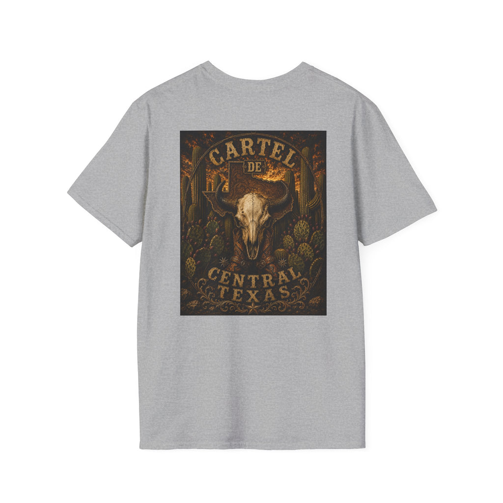 Central Texas Threads T-Shirt (Bison Skull, Boots) Color's