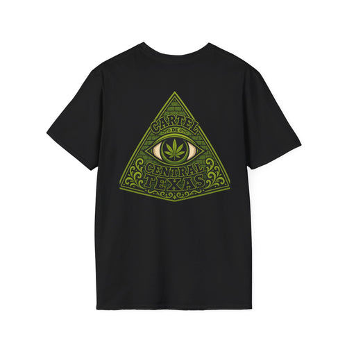 Central Texas Threads T-Shirt (All Seeing Eye) Black