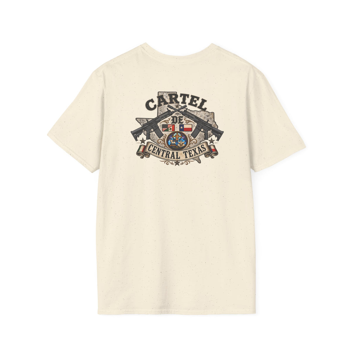 Central Texas Threads T-Shirt (Texas Map, AR-15) Color's