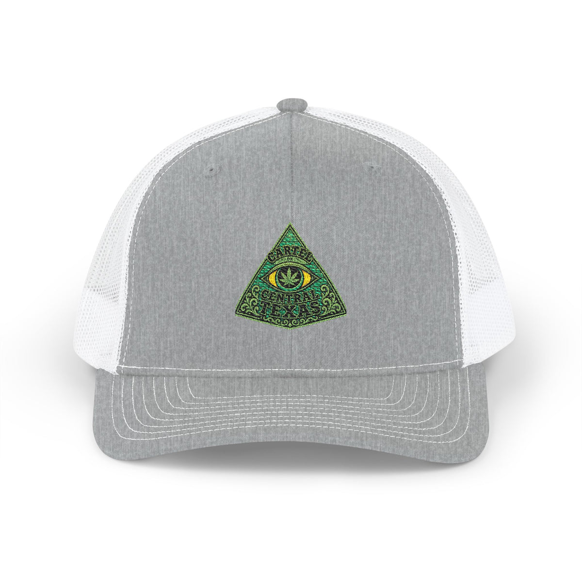 Central Texas Threads (All Seeing Eye) Trucker Cap, SnapBack, Embroidered