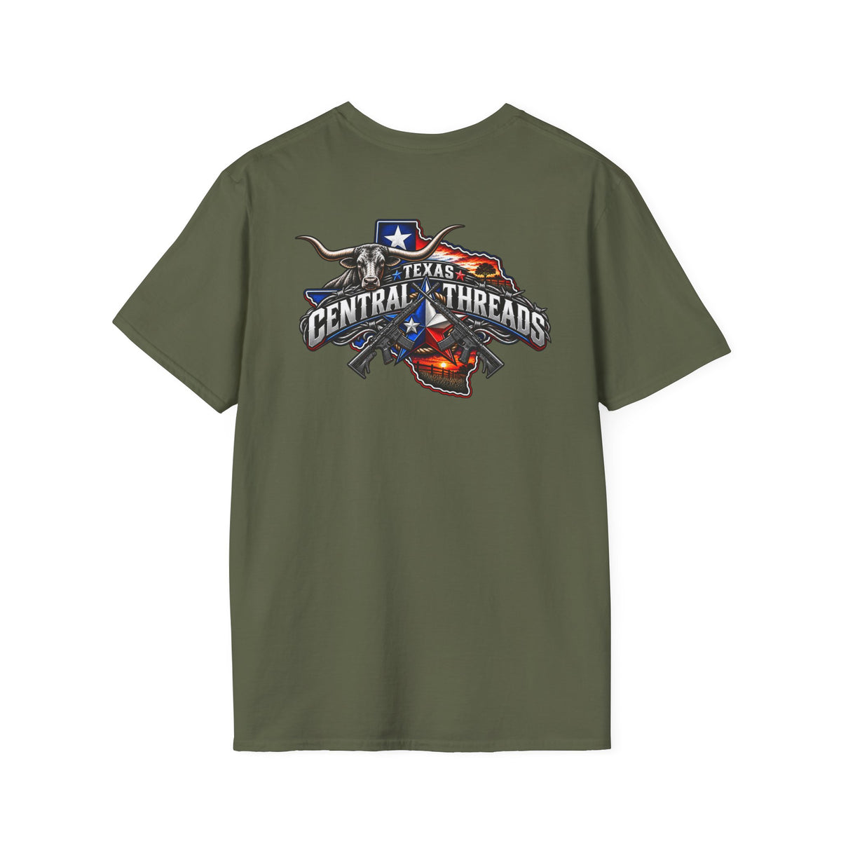 Central Texas Threads (Longhorn, AR-15 Texas Map) Color's