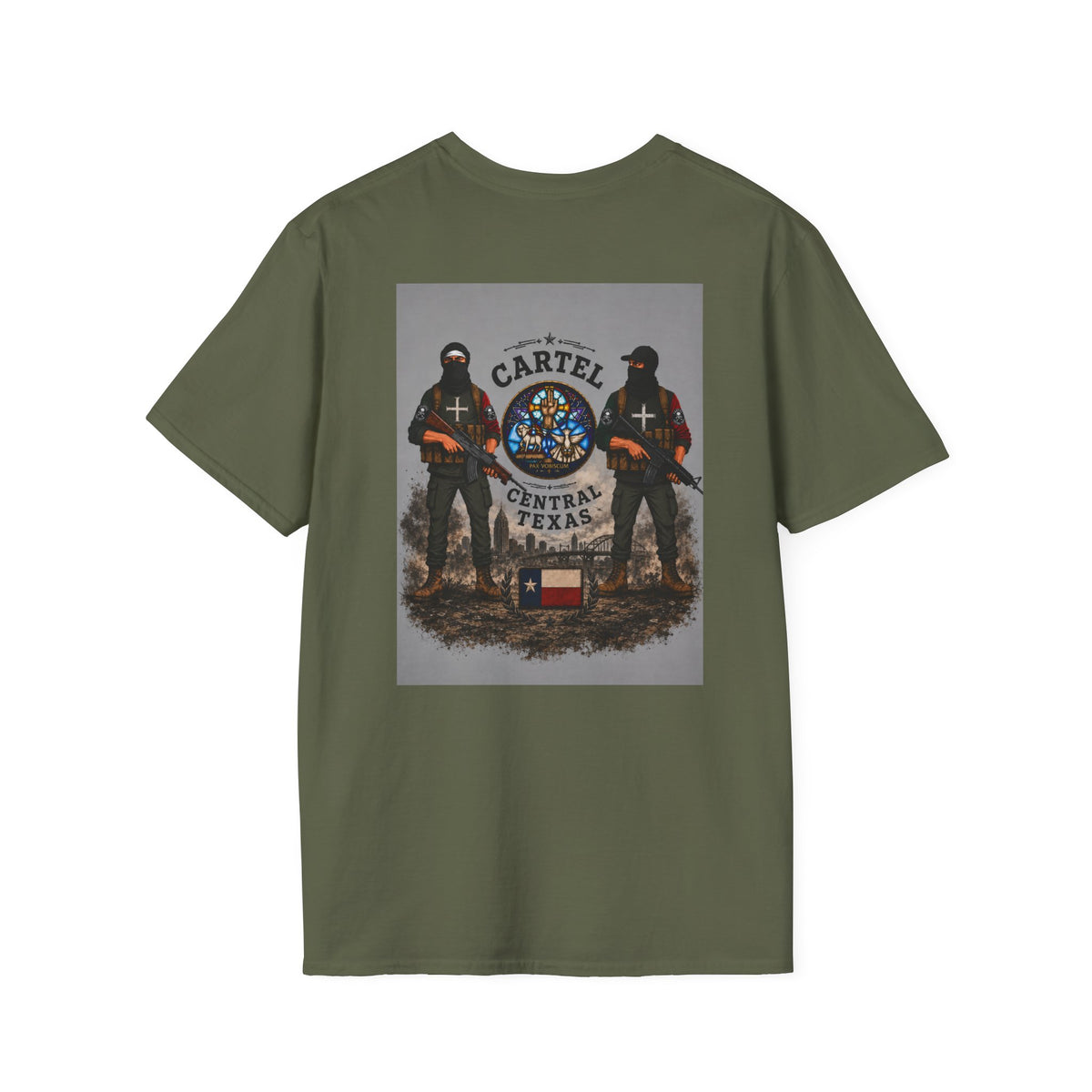 Central Texas Threads T-Shirt (Guerilla) Color's