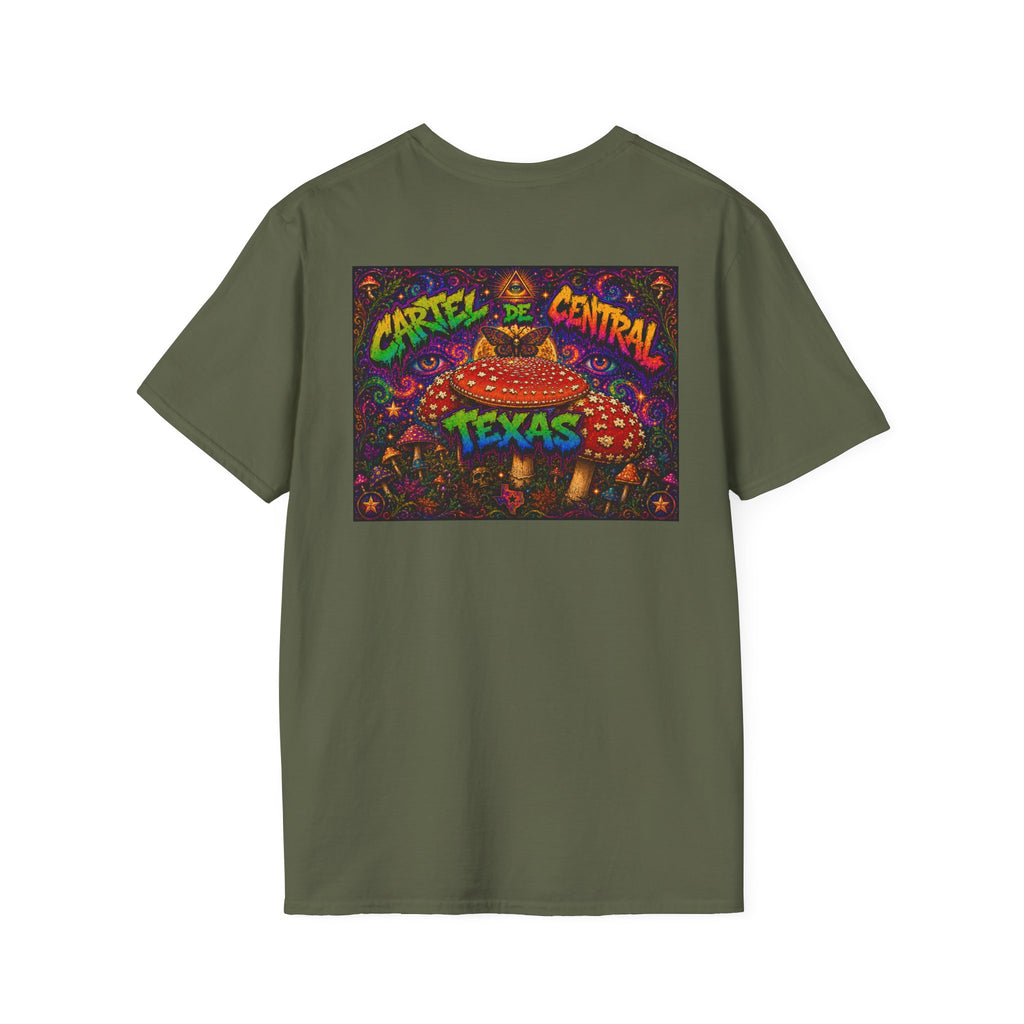 Central Texas Threads T-Shirt (Mushroom's, Psychedelic) Color's