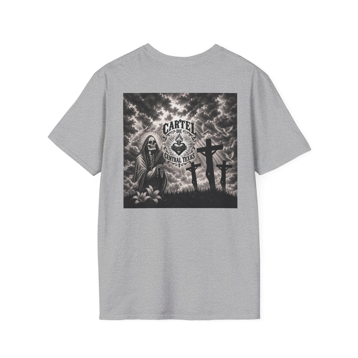 Central Texas Threads T-Shirt (Death and Calvary Cross) Color's