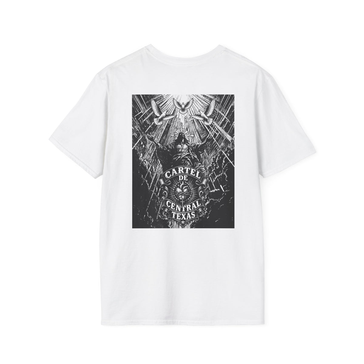 Central Texas Threads T-Shirt (Jesus In Clouds) Color's