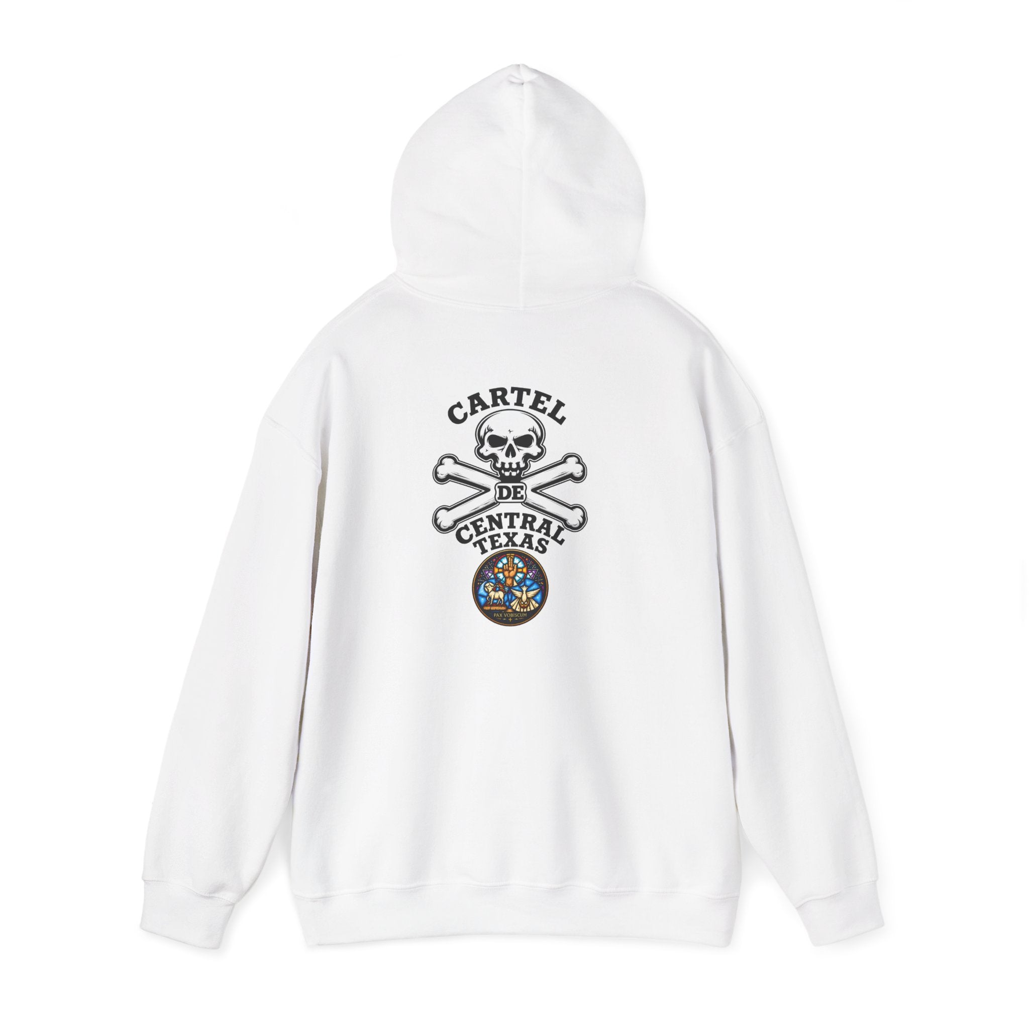 Central Texas Threads (Skull & Bones) White