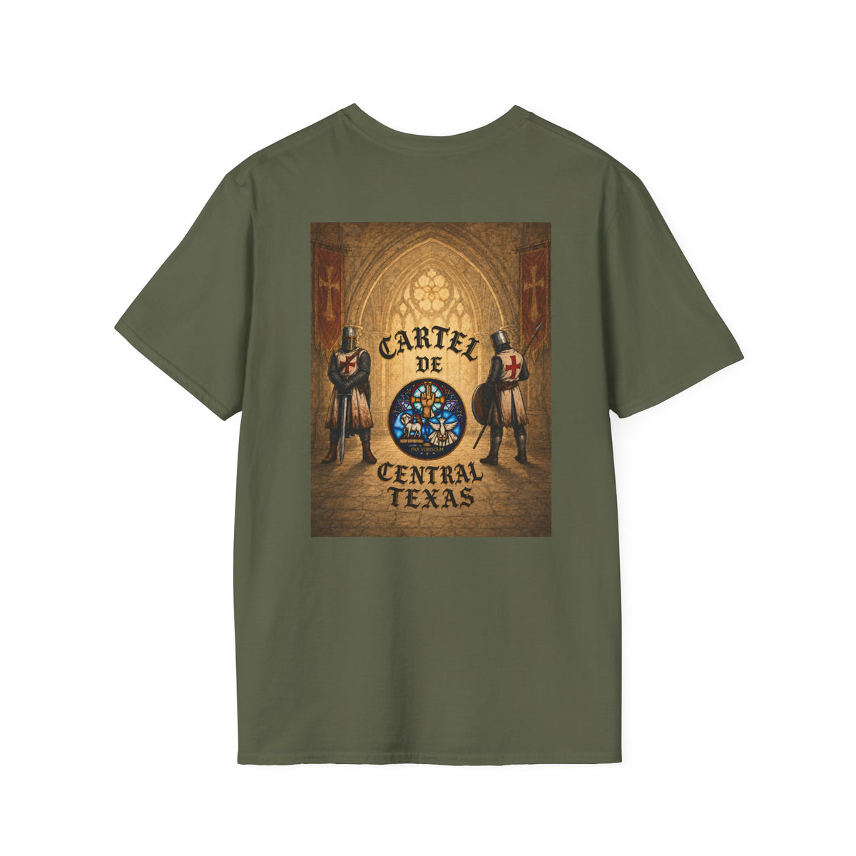 Central Texas Threads T-Shirt (Knight's Templar) Color's