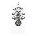 Central Texas Threads Neck Gaiter — Winter Face Mask with Drawstring, Cartel Skull & Lone Star Design