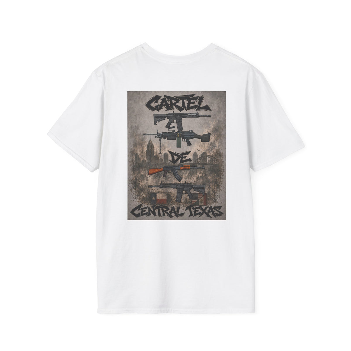 Central Texas Threads T-Shirt (AR15, AK47, M249) Color's