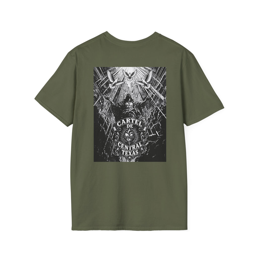 Central Texas Threads T-Shirt (Jesus In Clouds) Color's