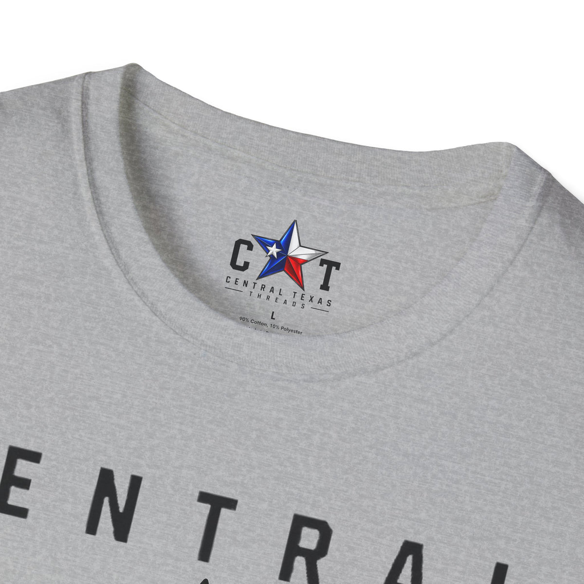 Central Texas Threads T-Shirt (TEXAS) Color's