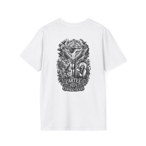 Central Texas Threads (Jesus On Cross Religious) White