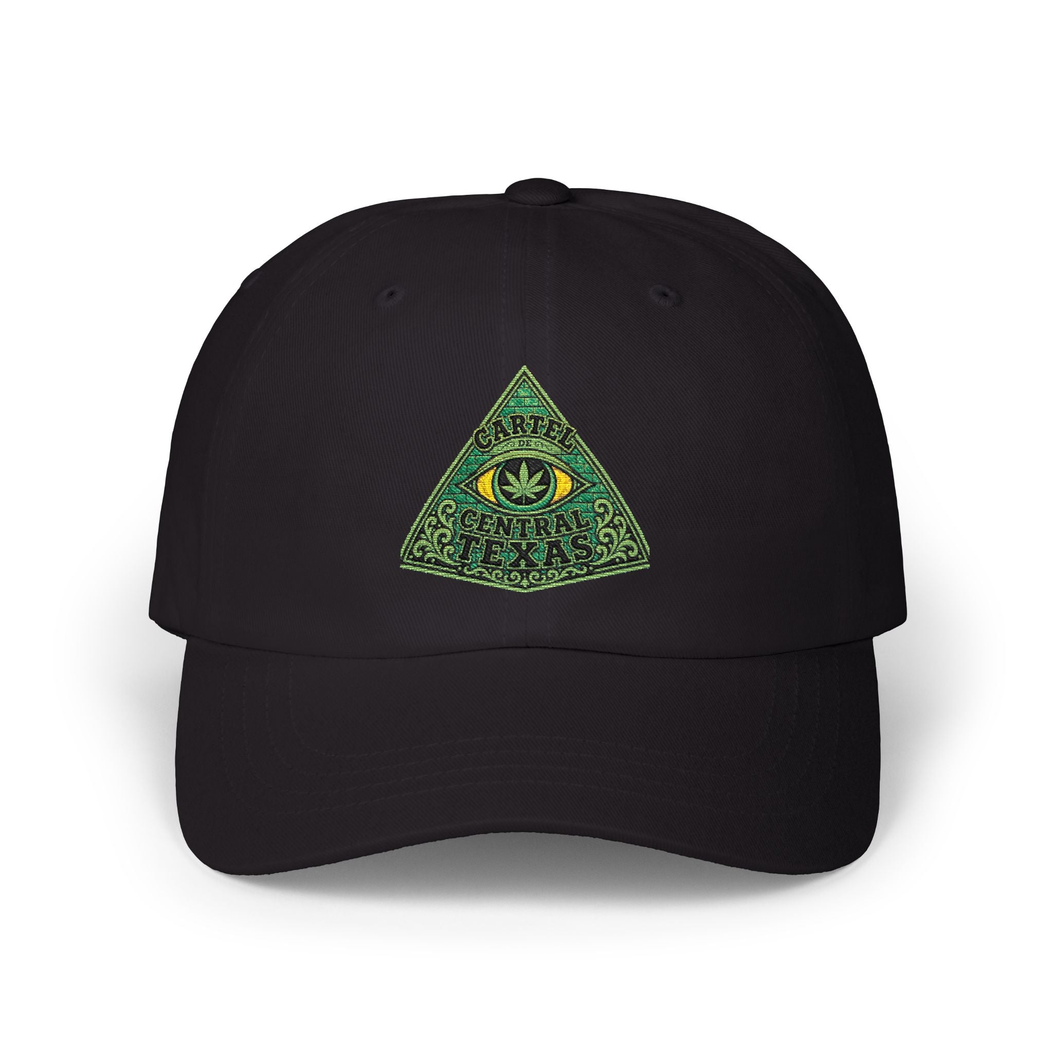 Central Texas Threads (Dad Hat) (All Seeing Eye) Black