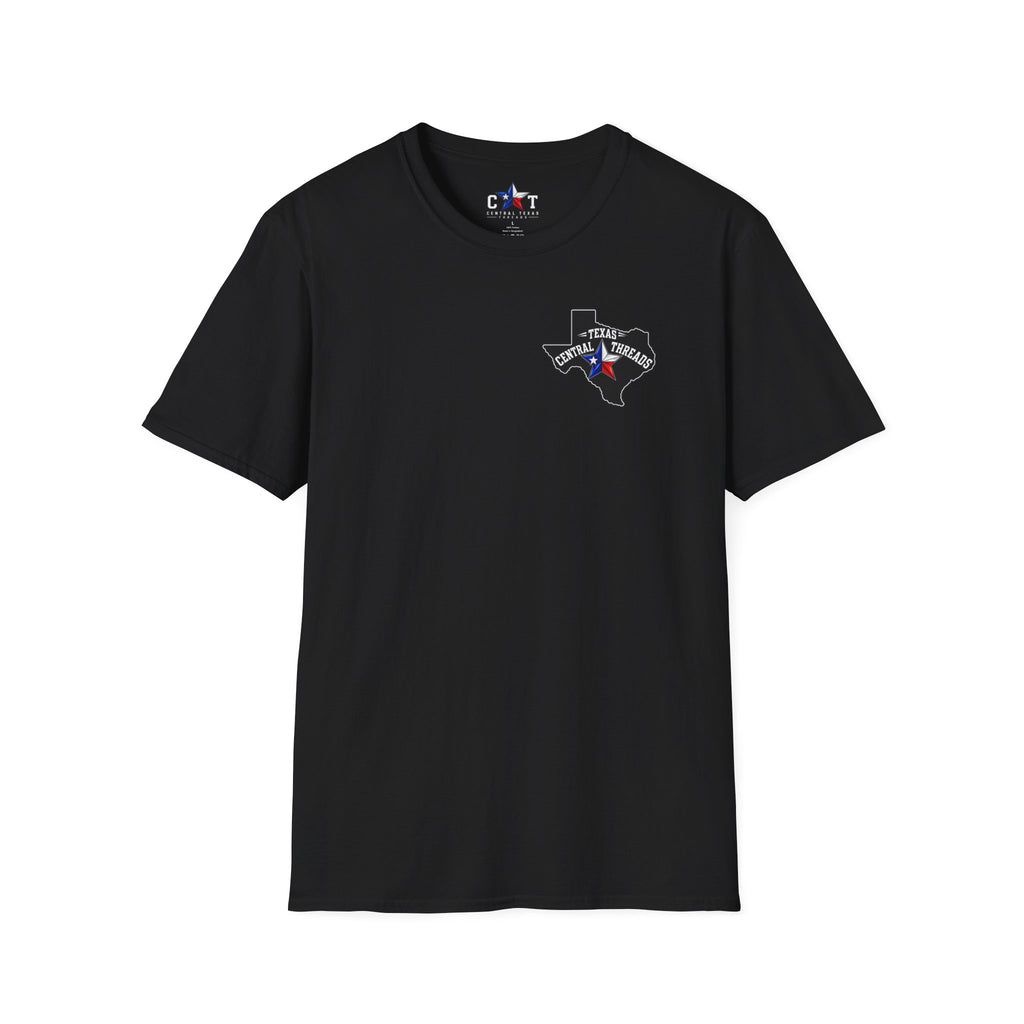 Central Texas Threads T-Shirt (All Seeing Eye) Black