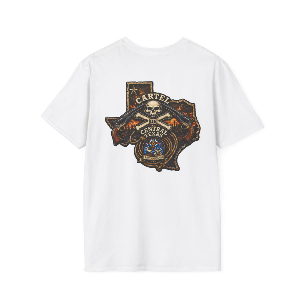 Central Texas Threads T-Shirt (Revolver) White