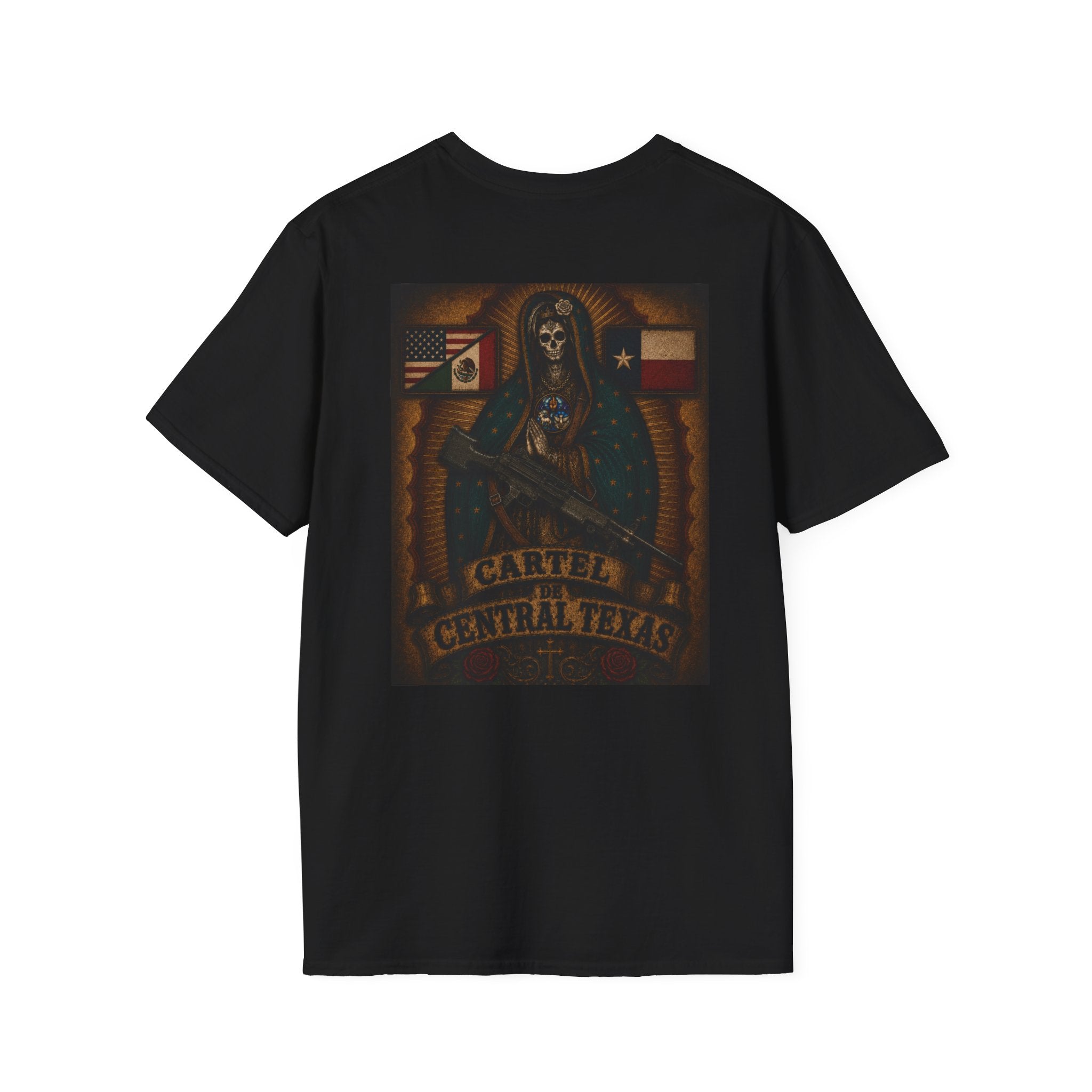 Central Texas Threads T-Shirt (Muerto) Black