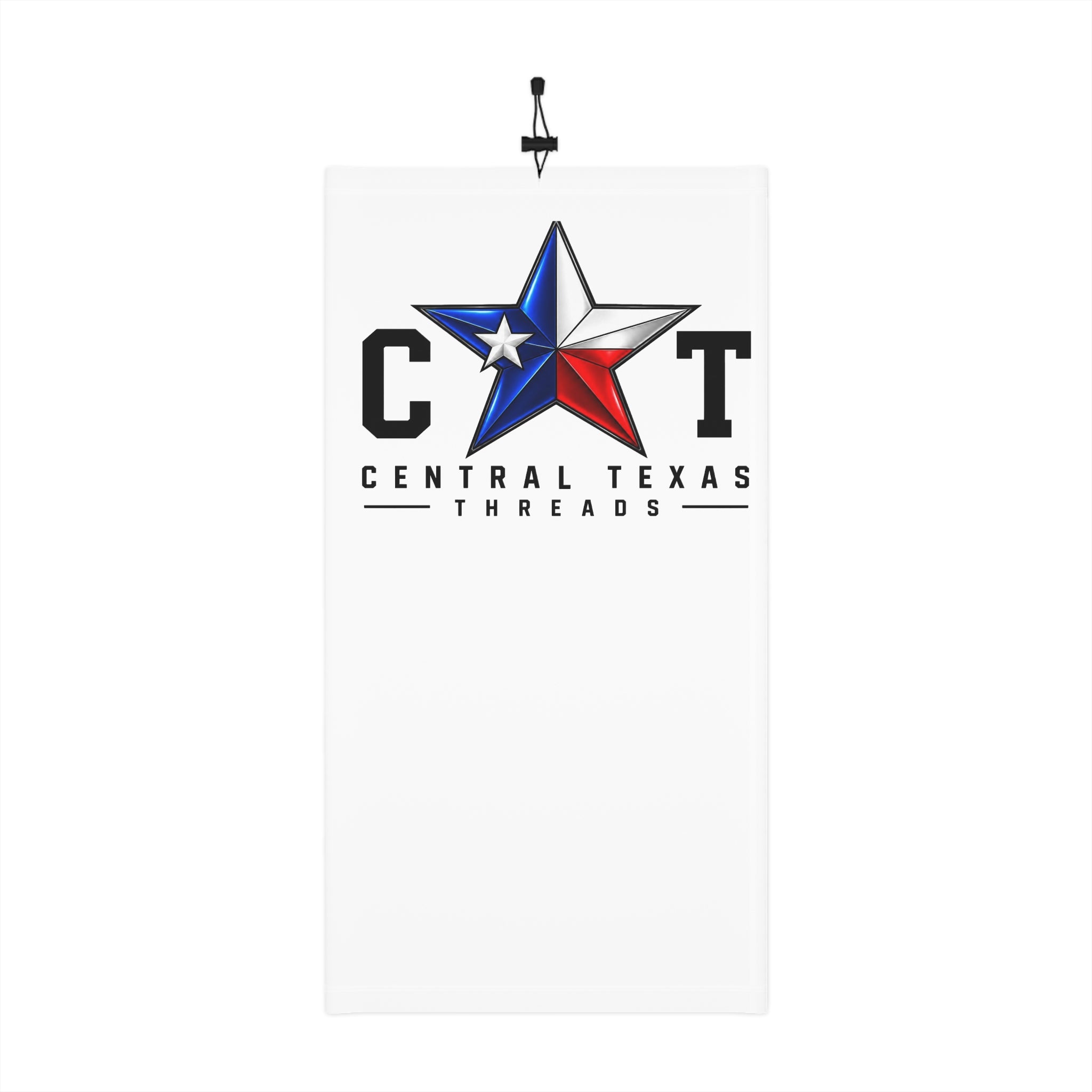 Central Texas Threads Neck Gaiter — Winter Face Mask with Drawstring, Cartel Skull & Lone Star Design