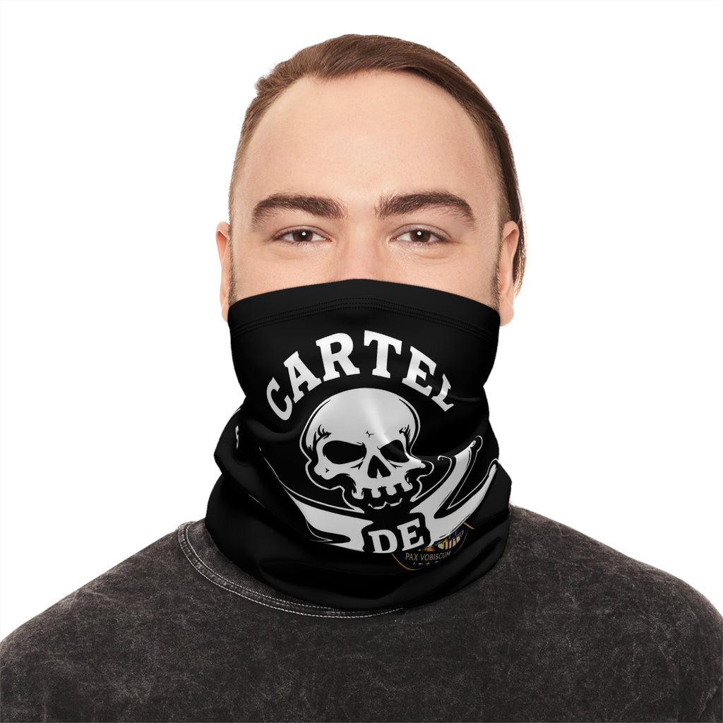 Central Texas Threads Skull & Crossbones Winter Neck Gaiter — Cartel de Central Texas Drawstring Face Mask