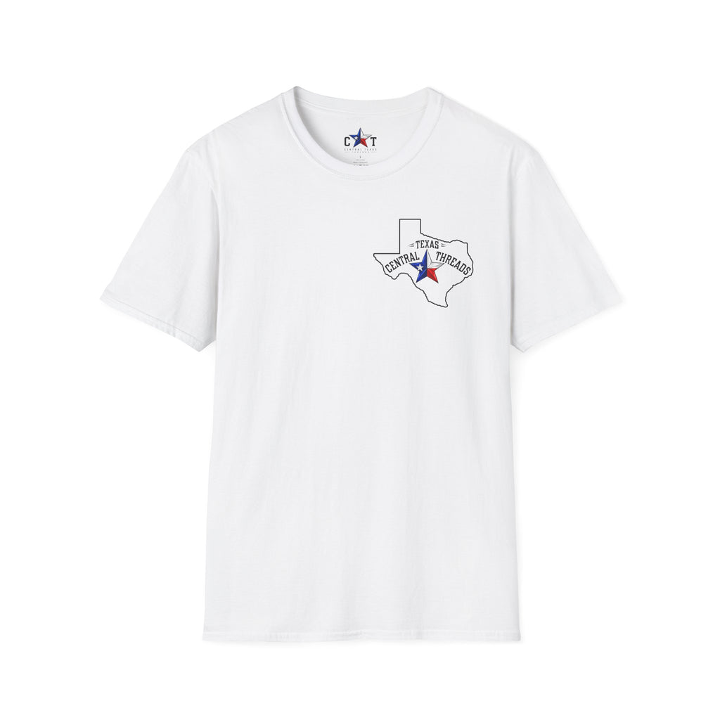 Central Texas Threads T-Shirt (Revolver) White